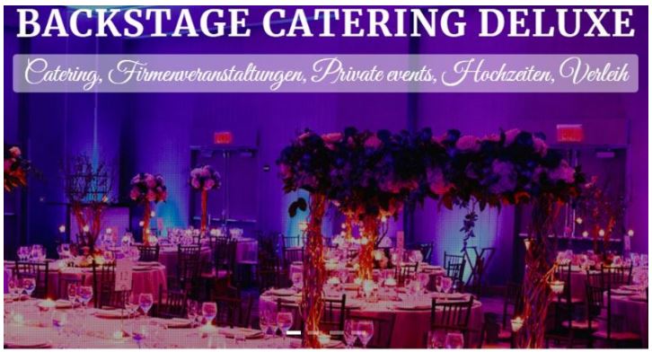 Backstage Catering Deluxe in Zug