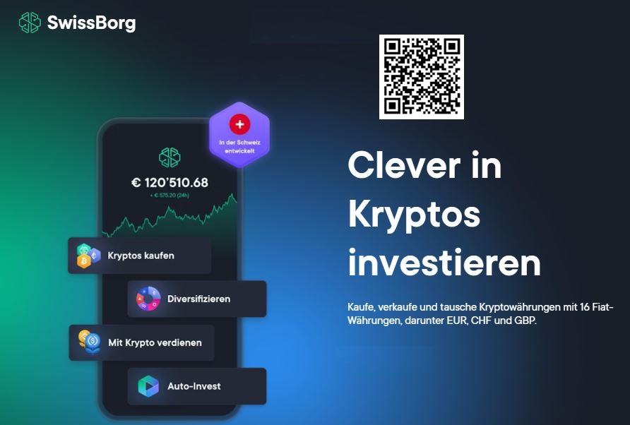 SwissBorg: Einfach mit Kryptowährungen starten.