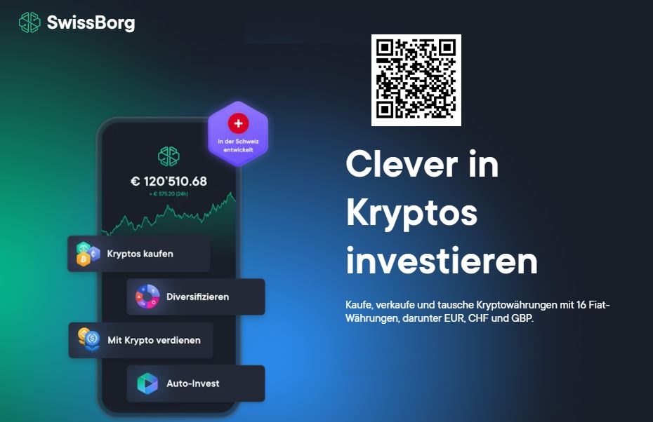 SwissBorg: Simply start with cryptocurrencies.