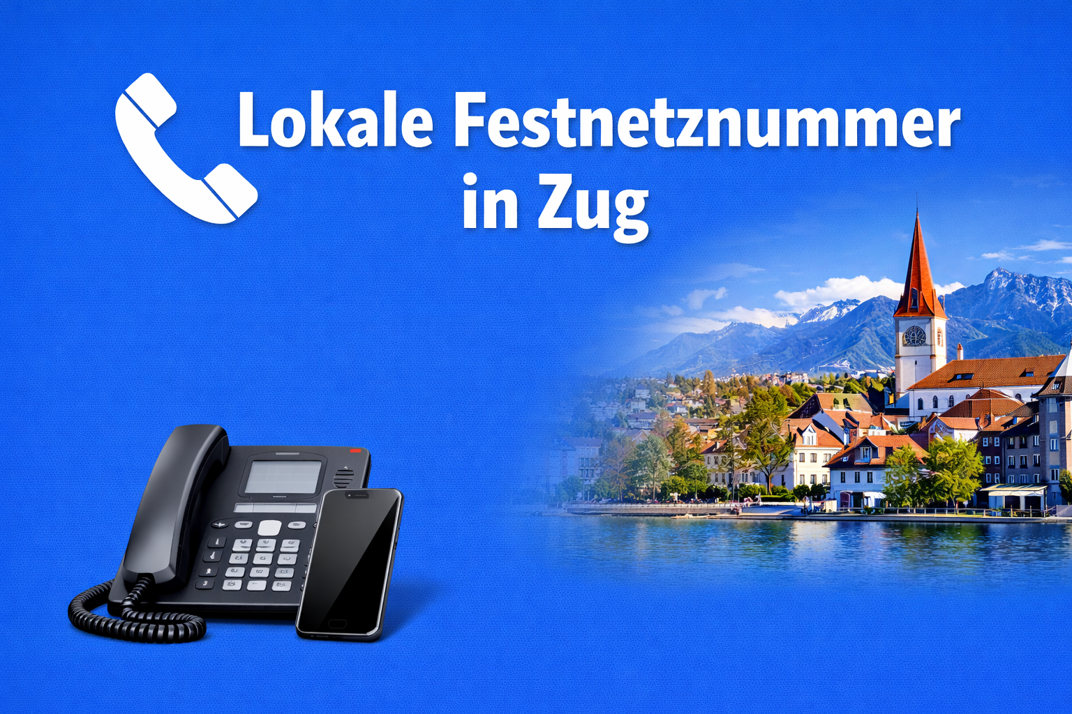 Lokale Festnetznummer in Zug